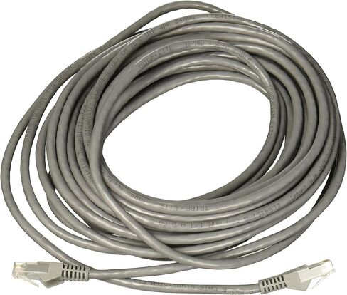 Tripp Lite Cat6 Gigabit Ethernet Snagless Molded Patch Cable 24 AWG 550MHz Premium UTP, Gray, RJ45 M/M 35' (N201-035-GY) in Saudi Arabia