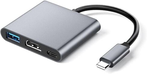 3-in-1 Type C Hub, Hd Adapter Cable USB C to USB, Pd Power Supply Hub Expansion Dock in Saudi Arabia