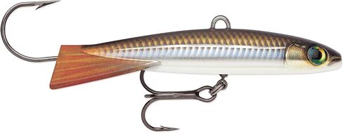 Rapala Jigging Rap Magnum، طُعم الصيد على الجليد، بايك رمادي وبحيرة سمك السلمون المرقط، طعم القفز العمودي، 2-3/4 بوصة، رائحة على الشاطئ in Kuwait