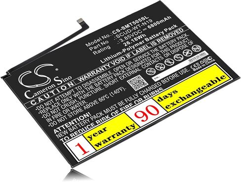 3.85V 6800mAh SCUD-WT-N19 Battery Replacement for Tab A7 10.4 2020 SM-T505 SM-T500 in Saudi Arabia
