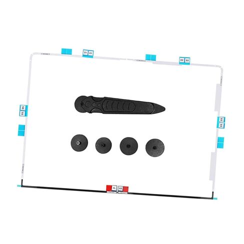 STOBOK 2 Sets LCD Panel Adhesive Tape with Opening Wheel Tool Kit for Easy Screen Repair Compatible with A1419 3M Quality for Mobile Devices and Laptops in Saudi Arabia