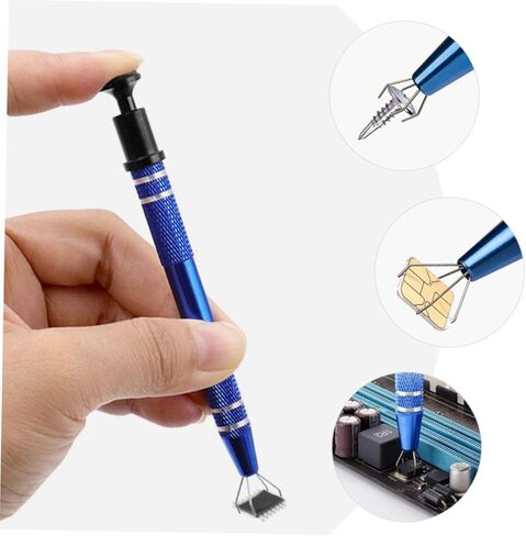 2Pcs IC Extraction Tool Kit Precision Grabber for Electronic Components Chip Picker and Screw Clips Suitable for Circuit Board and Motherboard Repairs in Saudi Arabia