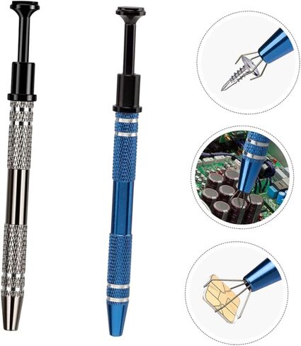 2Pcs IC Extraction Tool Kit Precision Grabber for Electronic Components Chip Picker and Screw Clips Suitable for Circuit Board and Motherboard Repairs in Saudi Arabia