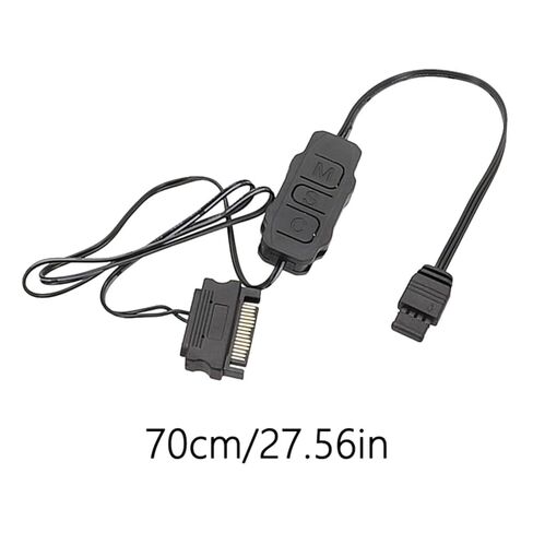 3Pin/4Pin Computer Motherboards Extension Cable RGBs Extension Adapter Cable ARGB Hubs Splitter Connectors for PC in Kuwait