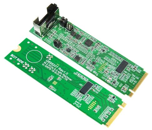 Micro SATA Cables M.2 with ReDriver for ARF6-16 Adapter GEN 5 in Saudi Arabia
