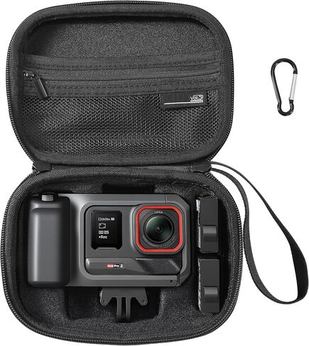 حقيبة حمل لجهاز Insta360 Ace Pro 2/ACE Pro Xplore Grip Pro Bundle حقيبة سفر صلبة ملحقات بطارية تخزين (فقط لجراب Xplore Grip Pro) in Kuwait