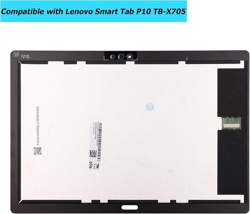 Replacement Tablet Screen Compatible with Lenovo Smart Tab P10 TB-X705 TB-X705L TB-X705F TB-X705N with Toolkit (Black) in Saudi Arabia