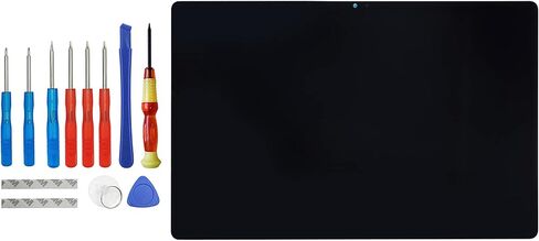 شاشة كمبيوتر لوحي بديلة متوافقة مع Samsung Galaxy Tab A7 10.4 SM-T500 SM-T505 مع مجموعة أدوات (أسود) in Saudi Arabia