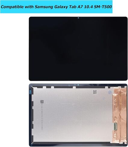 شاشة كمبيوتر لوحي بديلة متوافقة مع Samsung Galaxy Tab A7 10.4 SM-T500 SM-T505 مع مجموعة أدوات (أسود) in Saudi Arabia
