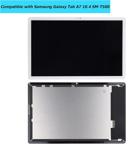 Replacement Tablet Screen Compatible with Samsung Galaxy Tab A7 10.4 SM-T500 SM-T505 with Toolkit (White) in Saudi Arabia