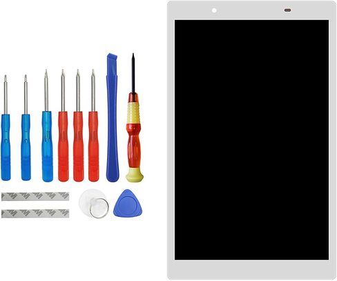 Replacement Tablet Screen Compatible with Lenovo Tab 4 8" TB-8704V 4 8" TB-8504F TB-8304F TB-8304F1 ZA2B0009US with Toolkit (White) in Saudi Arabia