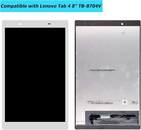 Replacement Tablet Screen Compatible with Lenovo Tab 4 8" TB-8704V 4 8" TB-8504F TB-8304F TB-8304F1 ZA2B0009US with Toolkit (White) in Saudi Arabia