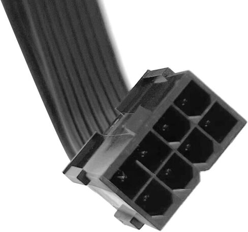 Zahara 18AWG PCI-e 8 (Pin) ذكر إلى PCIE Dual 8 (Pin)(6+2) موسع طاقة بطاقة الفيديو أنثى مناسب لاستبدال كابلات إمداد الطاقة لبطاقة الرسومات السريعة GPU كابل الطاقة 12VHPWR تمديد الكابل in Kuwait