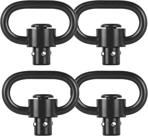 4 عبوات من حبال دوارة بحلقة 1.25 بوصة تدور على زر ضغط شديد التحمل in Kuwait