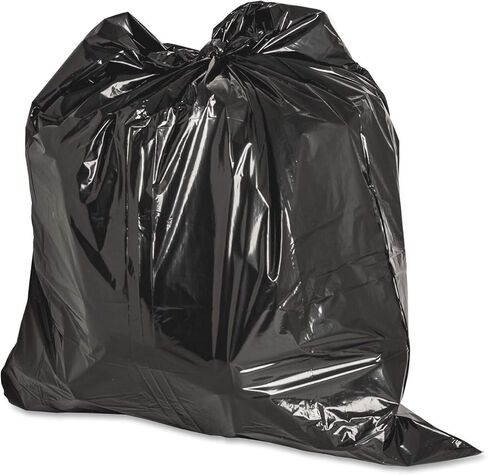 Genuine Joe GJO01534 Heavy Duty Low-Density Puncture Resistant Trash Bag, 45 Gallon Capacity, 1.5mil (Box of 50) in Kuwait