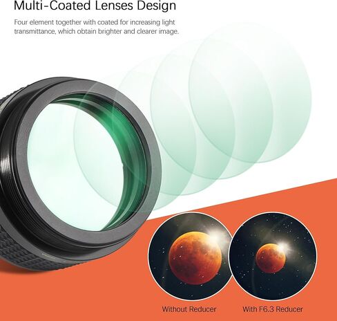 Astromania f/6.3 Reducer Corrector for C Series Telescopes - Bundle with - 2" 90-Degree Diagonal 99% in Saudi Arabia