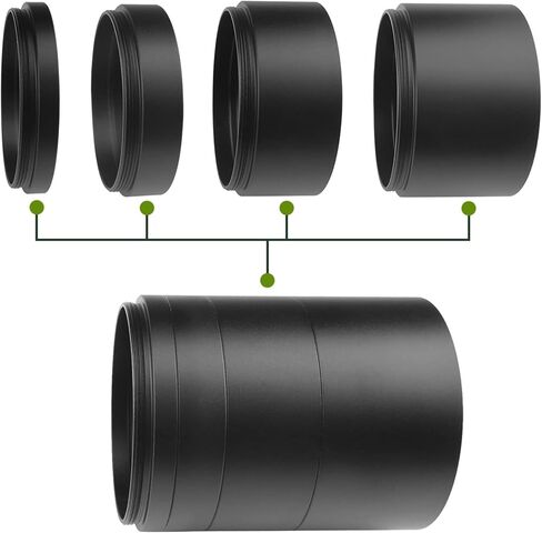 Astromania 2" to 1.25" Telescope Eyepiece Adapter - Bundle with - Astronomical 2"/M48-extension Tube Kit in Saudi Arabia