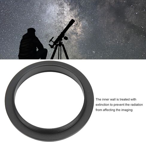 Telescope Thread Adapters, Aluminum Alloy M42 Male to M48 Male Adapter, Matting Treatment Seamless Connection Telescope Adapter Rings in Saudi Arabia