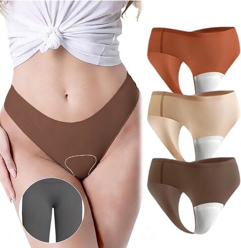 Laser Cut Seamless Workout Underwear Cotton No Show Panties Comfy No Panty Line Thongs Moisture Wicking for Women Gym in Saudi Arabia