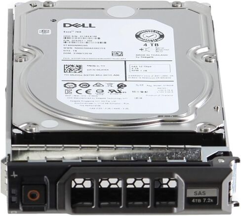 محرك الأقراص الصلبة Dell 5JH5X سعة 4 تيرابايت مقاس 3.5 بوصة ومحرك أقراص NL SAS سعة 12 جيجابايت ومحرك أقراص NL مقاس 7.2 بوصة (متجدد) in Kuwait