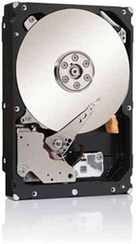 محرك الأقراص الصلبة Seagate سعة 1 تيرابايت HDD SATA 6 جيجابايت/ثانية وذاكرة تخزين مؤقت 128 ميجابايت ومحرك أقراص داخلي 3.5 بوصة (ST1000NM0033) (متجدد) in Kuwait