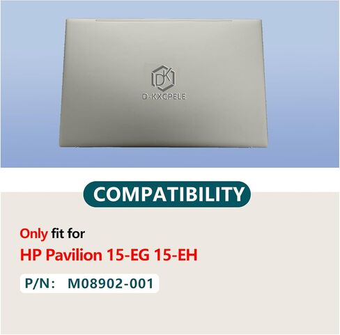 Replacement Laptop LCD Cover Back Rear Top Lid for HP Pavilion 15-EG 15-EH W/Antenna TPN-Q245 M08902-001 Gold in Saudi Arabia