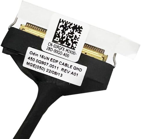 Zahara EDP QHD 40PIN LCD LVDS شاشة LED عرض الفيديو الكابلات المرنة لاستبدال DELL Odin Inspiron 16 5620 0JPGFX 450.0Q907.0011 450.0Q907.0031 in Saudi Arabia