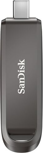 محرك أقراص فلاش SanDisk Extreme PRO سعة 256 جيجابايت مع USB-C - سرعات قراءة تصل إلى 1000 ميجابايت/ثانية وسرعات كتابة 900 ميجابايت/ثانية - لأجهزة الكمبيوتر المحمولة وأجهزة الكمبيوتر والأجهزة اللوحية - USB عالي الأداء من النوع C، أسود - SDCZ890-256G-G46 in Saudi Arabia