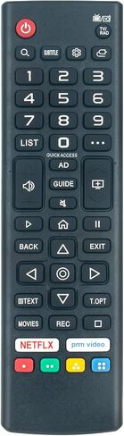 AKB76037001 New Replaced Remote Control Compatible with Oscar LG LCD LED TV B219 IHC13FA401 Q.Bell TV QT50WX73 QT45WX73 QT39WY73 QT32WY73 in Kuwait