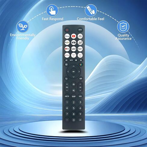 جهاز تحكم عن بعد بديل EN2E36H EN2E36 مناسب لتلفزيون Hisense 40A4KV 32A4KV 43A4KV VIDAA TV in Kuwait
