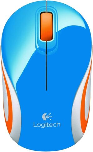 Logitech M187 Wireless Mini Mouse - Blue in Saudi Arabia