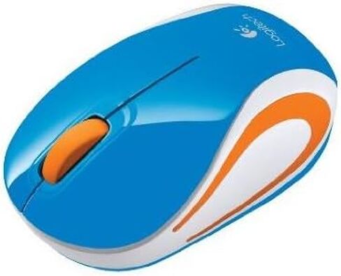 Logitech M187 Wireless Mini Mouse - Blue in Saudi Arabia