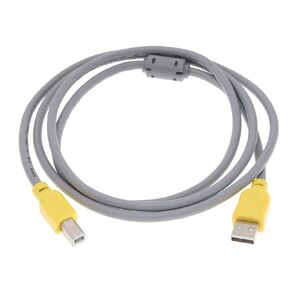 The Lord of the Tools USB A to USB B Cable Replacement USB A to B MIDI Interface Cable Type-A to Type-B High Speed Cord Accessories for MIDI Keyboards Drums DJ Controllers
