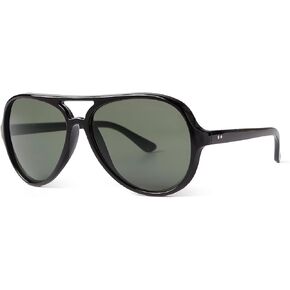 Laurinny Retro Aviator Sunglasses for Women Men, Classic 70s Vintage Trendy Aviator Sun Glasses Womens Sunnies