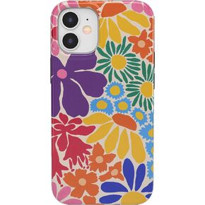 Casely iPhone 11 Case | Opposites Attract | Day & Night Colorblock Mountain Case