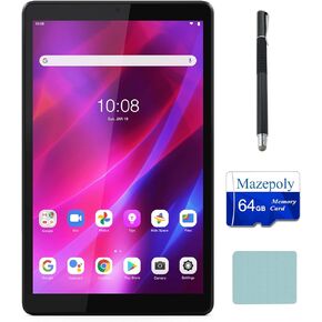 Lenovo Tab M8 Tablet, 8'' HD IPS Display, Android 11, Quad-Core Processor, 3GB Ram, 32GB Storage, Long Battery Life, SD Card Slot, , w Accessories Gray