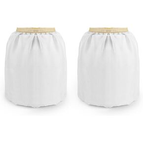 901-15-00 Vac Filters Bags For Shop Vac Wet/Dry Vacuum Cleaners 5 Gallon Above 9011500（2 Pack）
