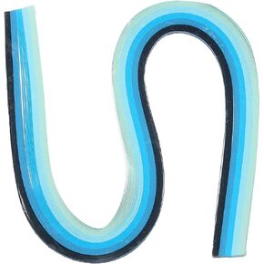 PATIKIL 120pcs Rainbow Quilling Strips Paper 3/16"(5mm) 21" Origami Paper Quilling Strip for Art DIY Hand Craft Christmas, Gradient Brown
