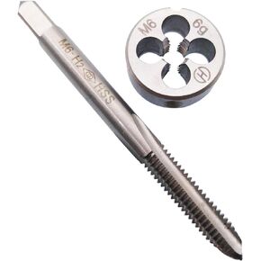 HSS M6 x 1mm Tap and M6 x 1.0mm Die Metric Thread Right Hand