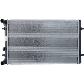 TYC 2265 Compatible with Vollkswagen Golf 1-Row Plastic Aluminum Replacement Radiator, Black