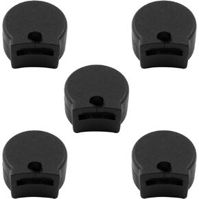 12 Pcs Thumb Rest Pads, Silicone Clarinet Thumb Rest Cushion, Thumb Rest Cushion Protector for Most Clarinet Oboe, Black
