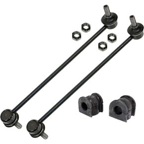 وصلات طرفية للقضيب الأمامي من TRQ مع مجموعة البطانات 4 قطعة لـ 2006-2013 Acura MDX / 2006-2015 Honda Pilot / 2010-2013 ZDX