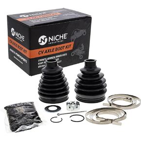 NICHE Front Rear CV Axle Boot Kit For Polaris 2204108 2204107 Ranger 800 Crew 900 Sportsman 570 900 550 XP 850