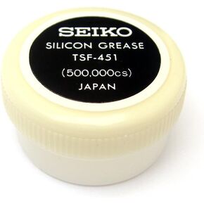 Seiko TSF-451 شحم السيليكون 50 للحشوات المقاومة للماء لزجاجة 4 جرام