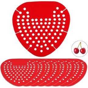 Urinal screen Deodorizer 12 Pack, Anti Splash Scented Urinal Cakes, Urinal Mat Urinal Deodorizer, for Commercial Restrooms in Restaurant, Bar, School & Office - 12 Pack (Bubblegum)