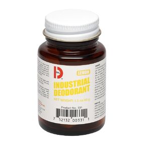 Big D 331 Industrial Deodorant, Lemon Fragrance, 1.5 oz (Pack of 12) - Lasts up to 45 days - Wick air freshener ideal for restrooms, patient care, smoking areas, musty rooms