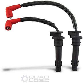 Polaris RZR 900 1000 UTV Ignition Coil Spark Plug Caps and Wires (Pair)- 4014295