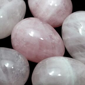 Rose Quartz Crystal Egg ~48mm