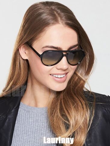 Laurinny Retro Aviator Sunglasses for Women Men, Classic 70s Vintage Trendy Aviator Sun Glasses Womens Sunnies in Kuwait