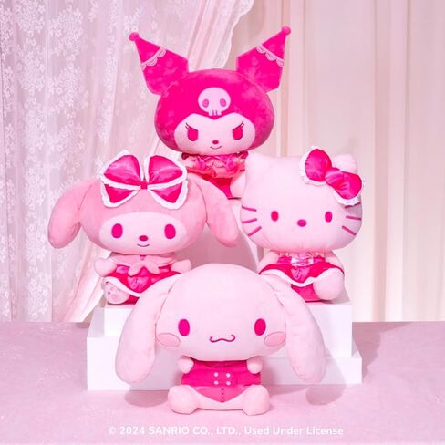 Hello Kitty Cinnamoroll 12" Pink Monochrome Plush in Saudi Arabia